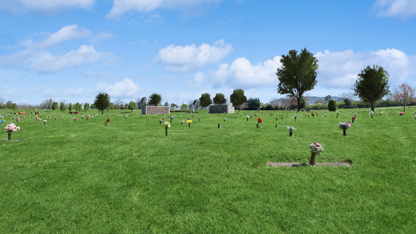 Multiple Graves for Sale – Blue Ridge Memorial Gardens (2 Spots, Gardens of the apostles):