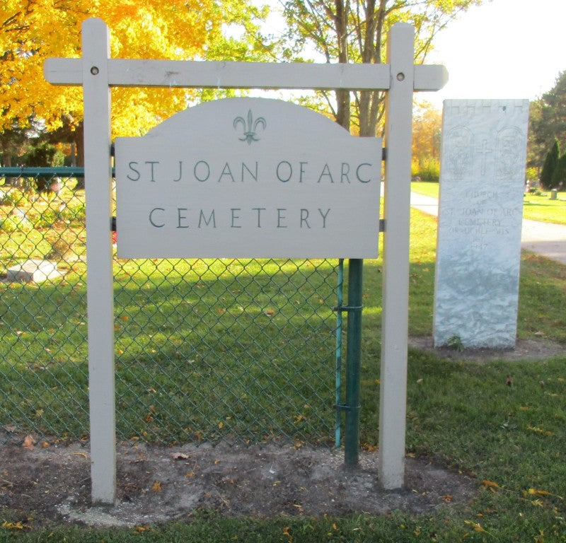 Saint Joan of Arc Cemetery - Oconomowoc