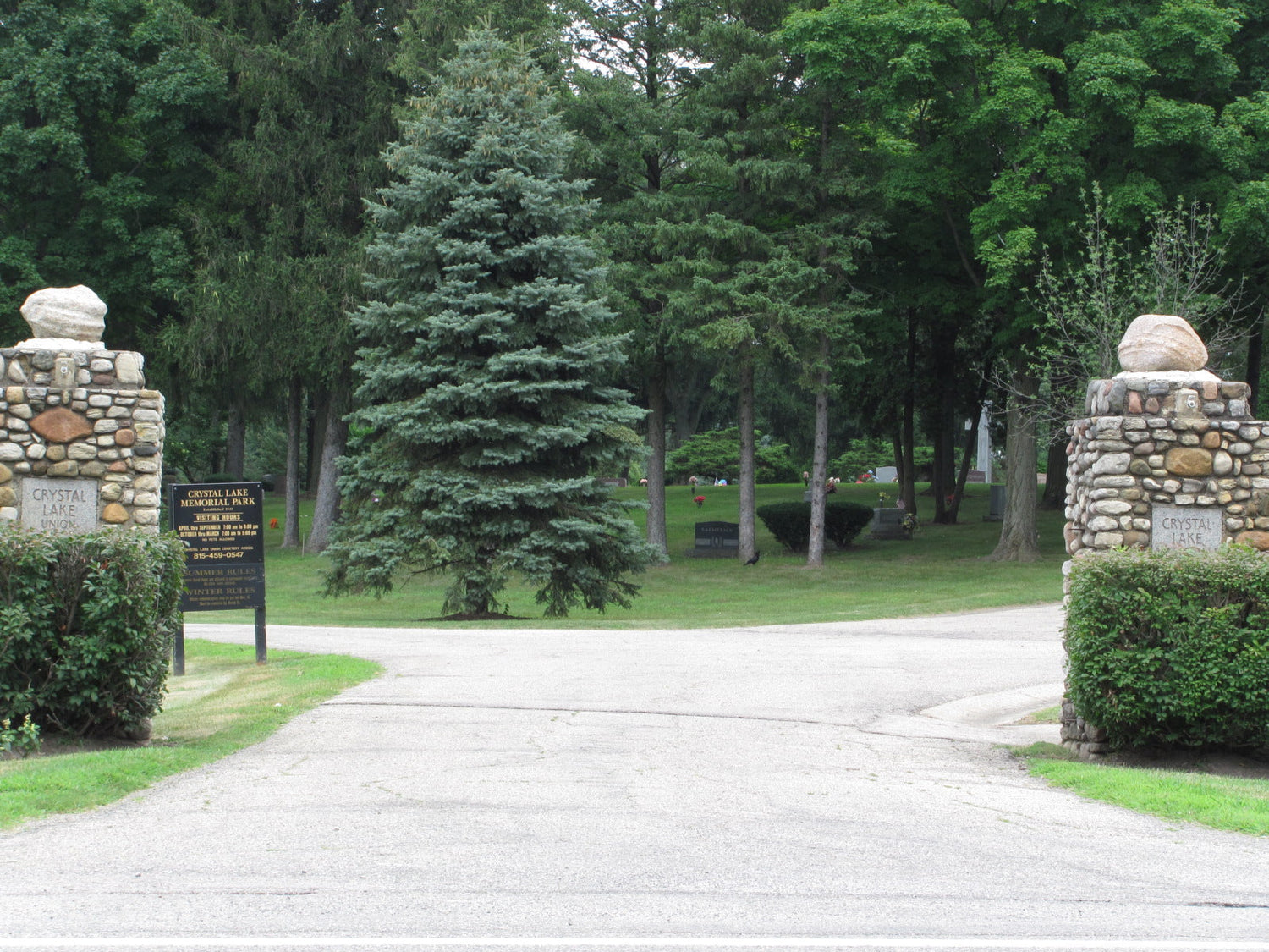 Crystal Lake Memorial Park - Crystal Lake