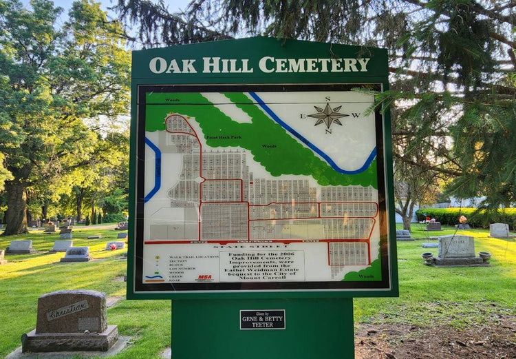 Oak Hill Cemetery - Mount Carroll