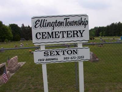 Ellington Township Cemetery (Ellington Cemetery) - Caro