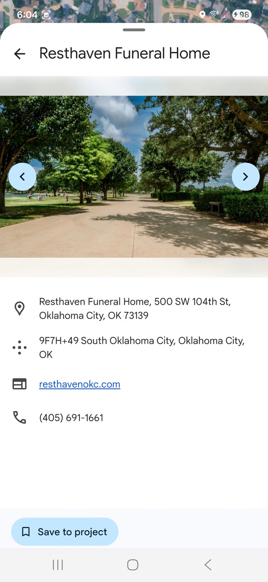 Single Grave for Sale – resthaven funeral home and memory gardens in oklahoma city, oklahoma (4 Spots, Garden of Everlasting Life , section 23, # 1, 2 , 3 and then lot 52 , sp.4)