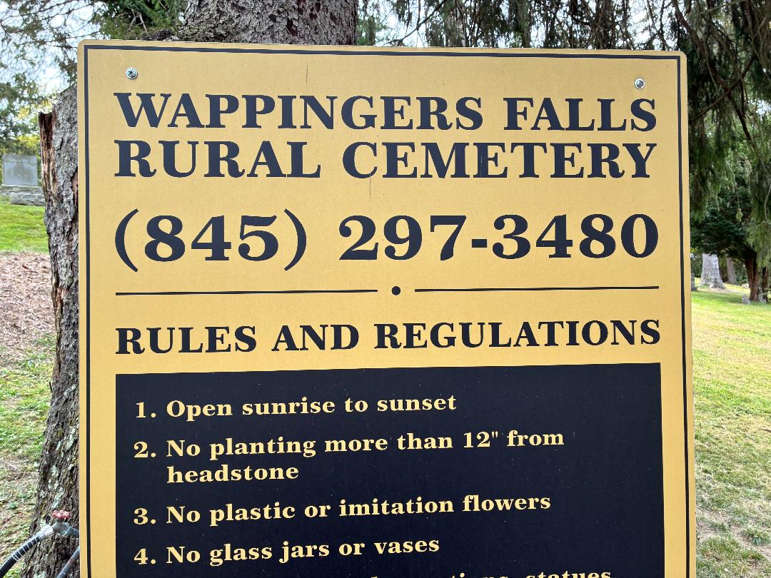 Multiple Graves for Sale – Wappingers Falls Rural Cemetery (2 Spots, Section S, Lot 333):RM-6538