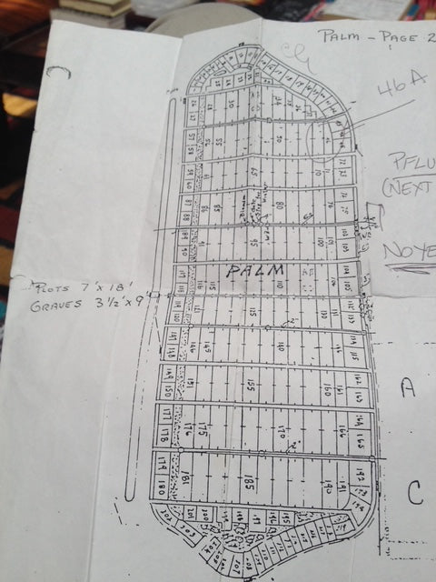 Burial space at Restland Memorial Park: CB-006519